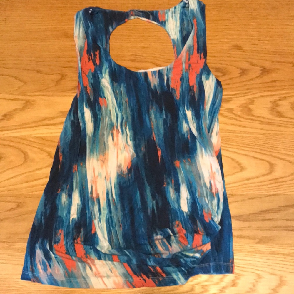 Tart blue tank top